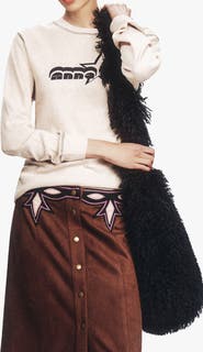 Anna Sui Logo Tees Thermal T-Shirt