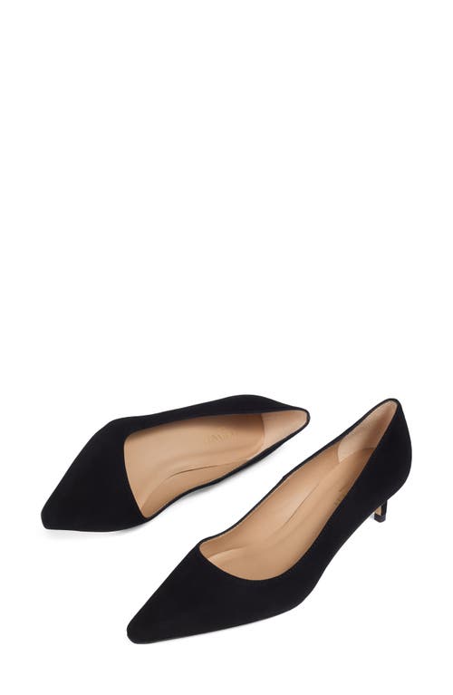 Lk Bennett Ava Pointed Toe Pump In Black