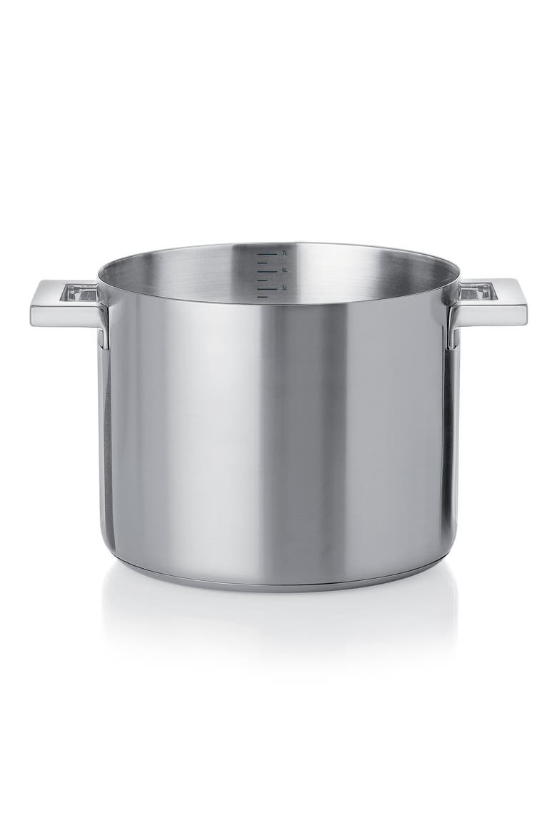 STILE 8.6-Inch Two-Handle Pot, Main, color, STAINLESS STEEL