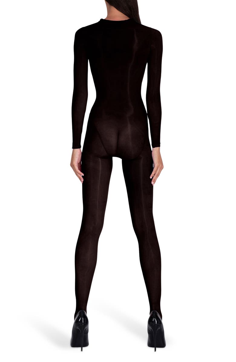 LECHERY<sup>®</sup> Lustrous Sheer Body Stocking, Alternate, color, Black