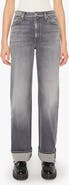 MOTHER The Dodger Skimp High Waist Cuffed Hem Wide Leg Jeans