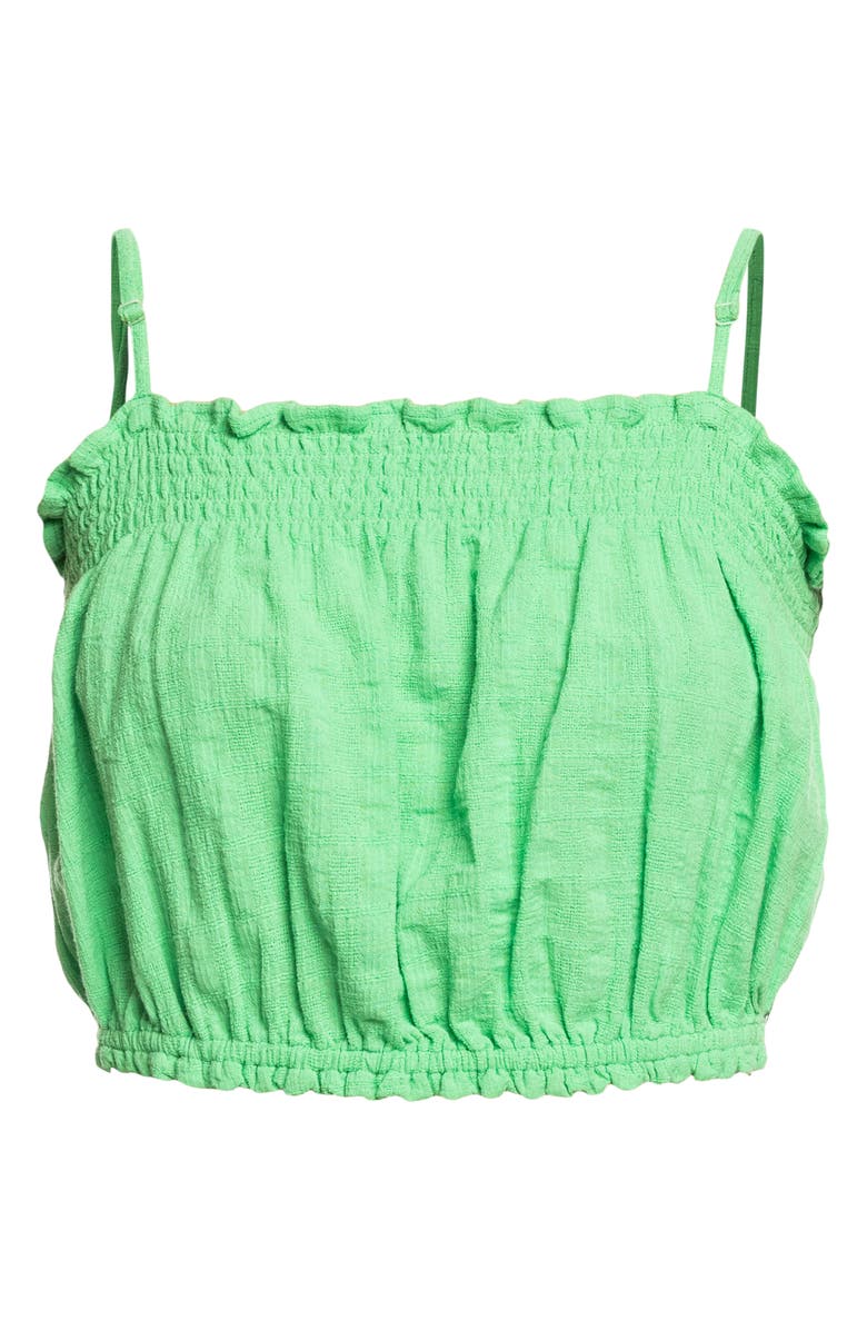 Roxy Cotton Gauze Crop Camisole, Alternate, color, 