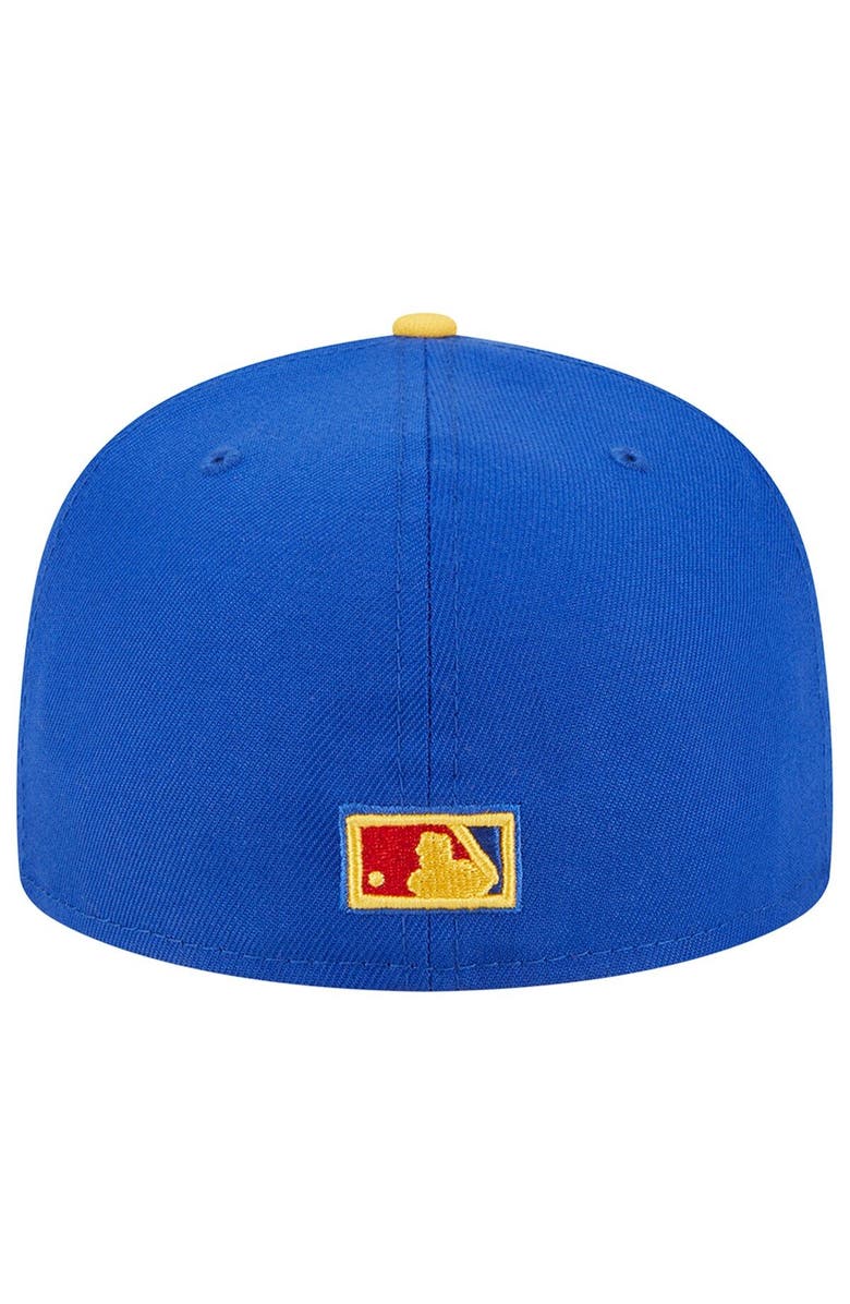New Era Men's New Era Royal/Yellow Arizona Diamondbacks Empire 59FIFTY Fitted Hat, Alternate, color,