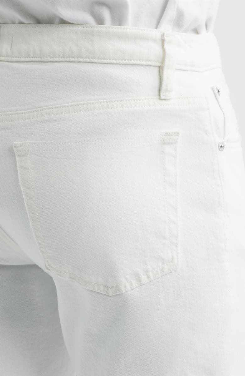 FRAME Modern Straight Leg Jeans, Alternate, color, White Grind