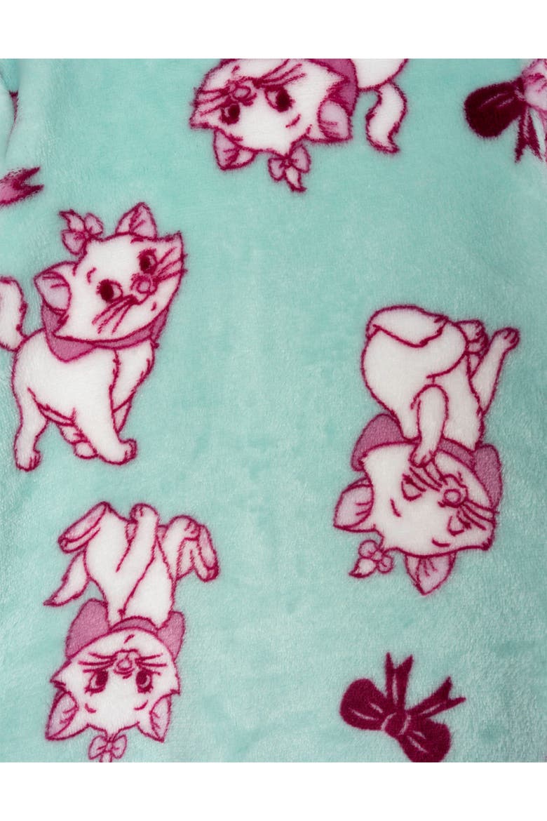 Fleece Footed Sleep N Play (baby), Alternate, color, Mint Green Marie