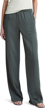 Vince Wide Leg Pull-On Pants