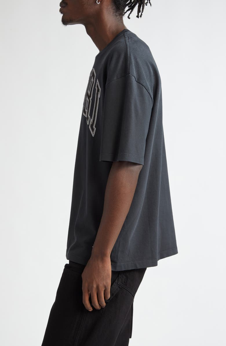 AMIRI Arched Core Logo Oversize Graphic T-Shirt, Alternate, color, Black