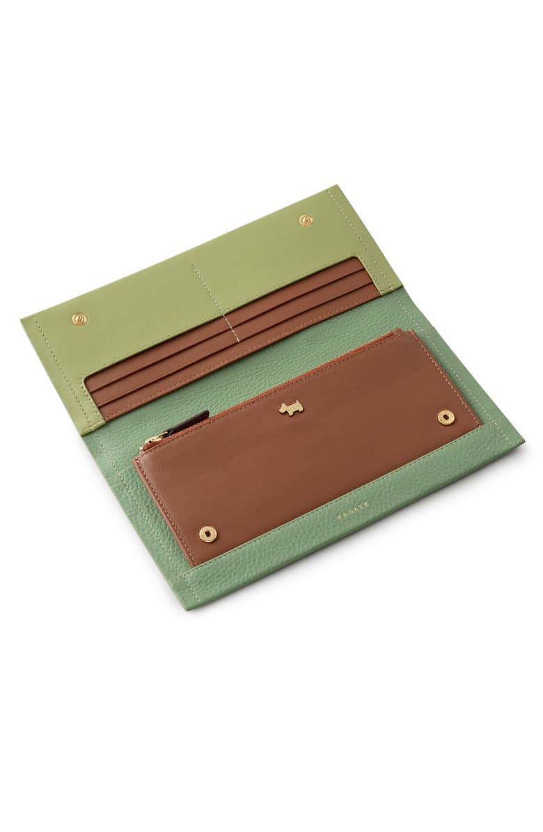 Radley Lunar New Year - Spring 2026 Large Flapover Wallet, Alternate, color, Pistachio