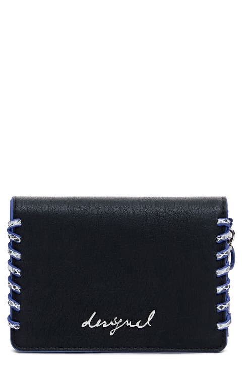 Medium Faux Leather Wallet