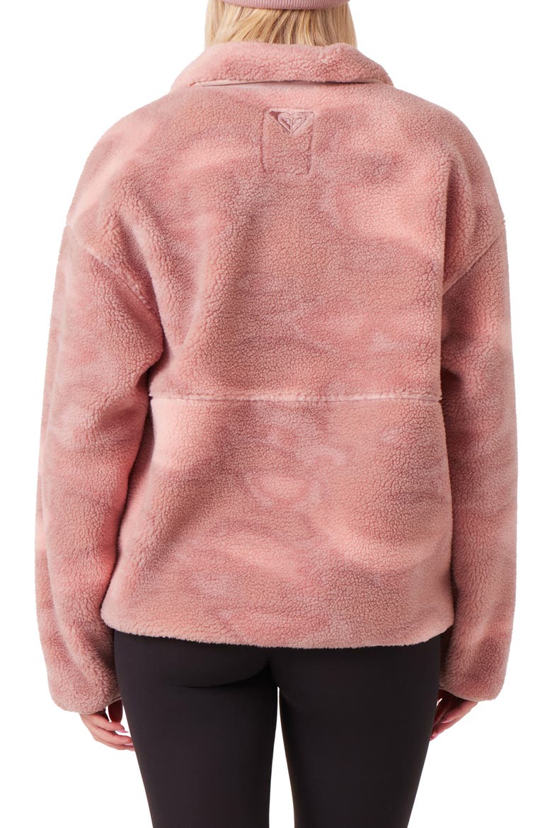 Axel Fleece Jacket, Alternate, color, PINK COMBO