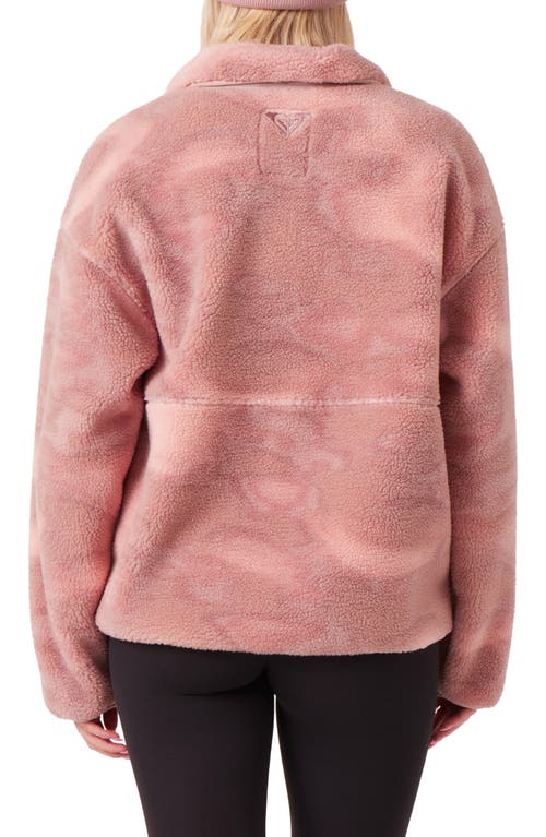 Roxy Axel Fleece Jacket In Pink