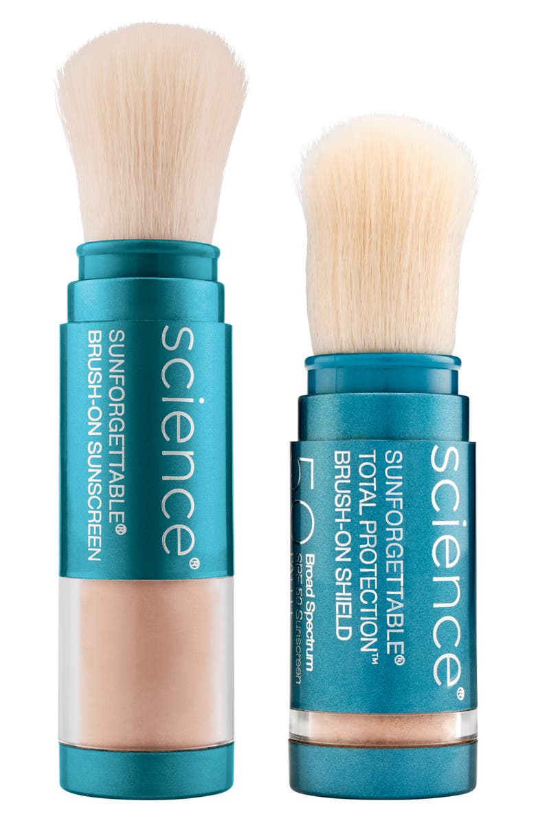 Colorescience <sup>®</sup> Sunforgettable<sup>®</sup> Brush-On Sunscreen SPF 50 Duo, Main, color,