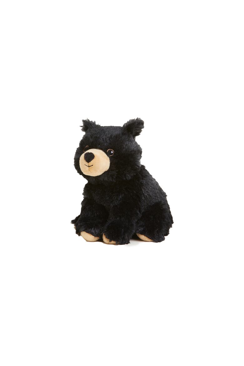 Black Bear Junior Plush Toy, Main, color, Black