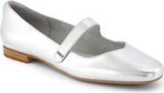 TOMS Bianca Metallic Mary Jane Flat