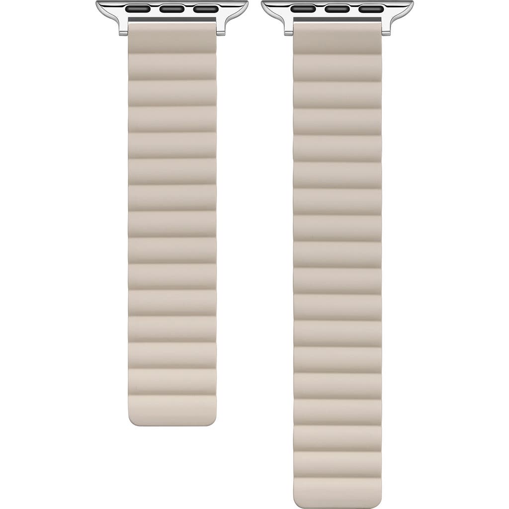 The Posh Tech Silicone Apple Watch® Watchband In Brown