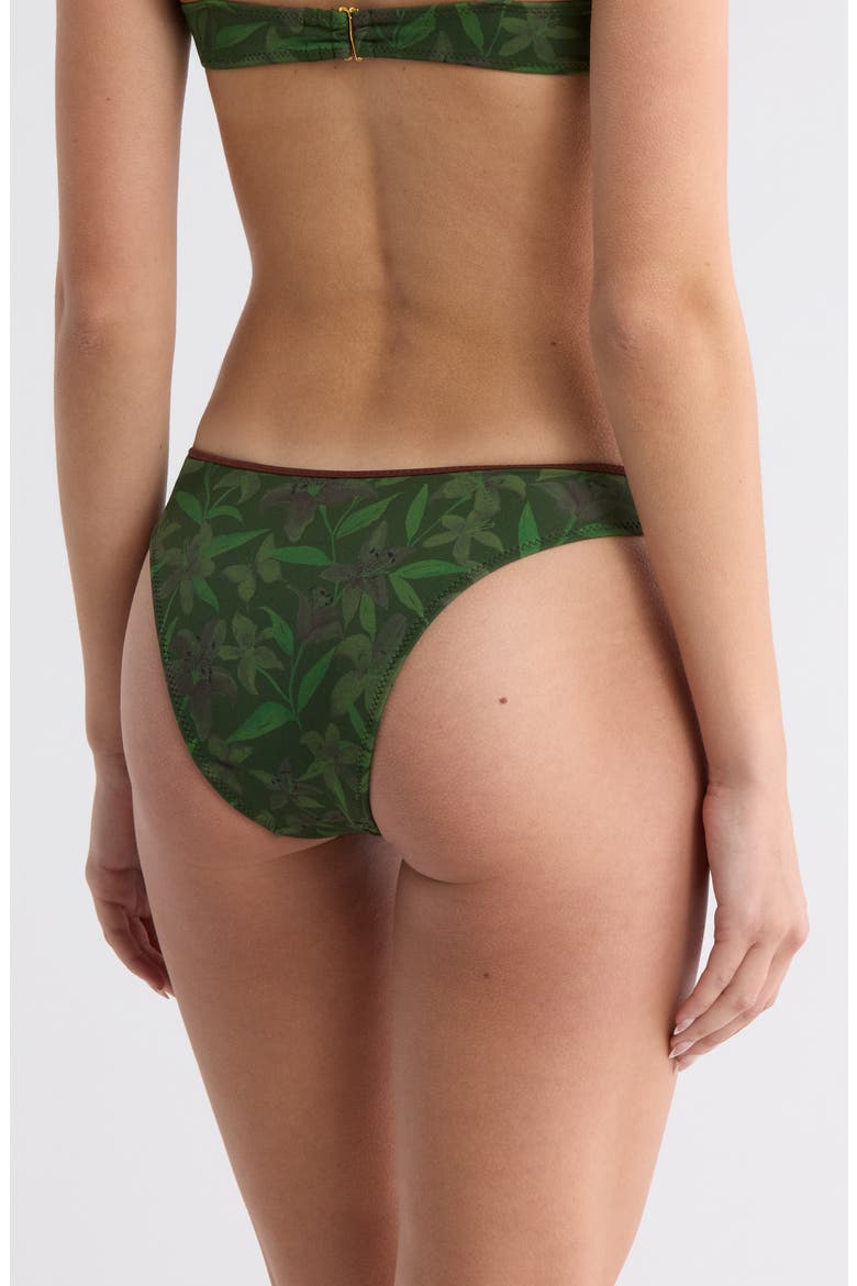 Willow Bikini Bottoms, Alternate, color, GREEN TONAL TROPICAL