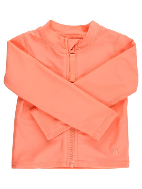 Unisex Long Sleeve Full Zip Rash Guard