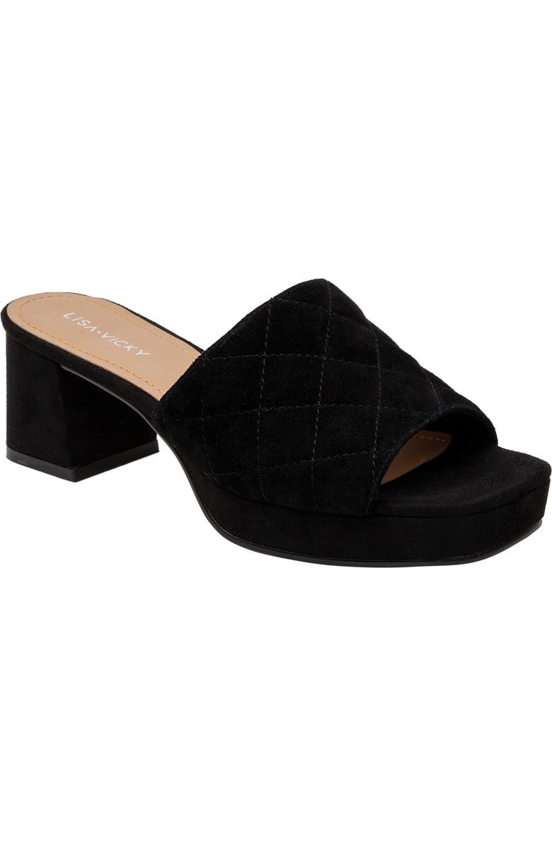 Lisa Vicky Mindfulx Block Heel Slide Sandal, Main, color,
