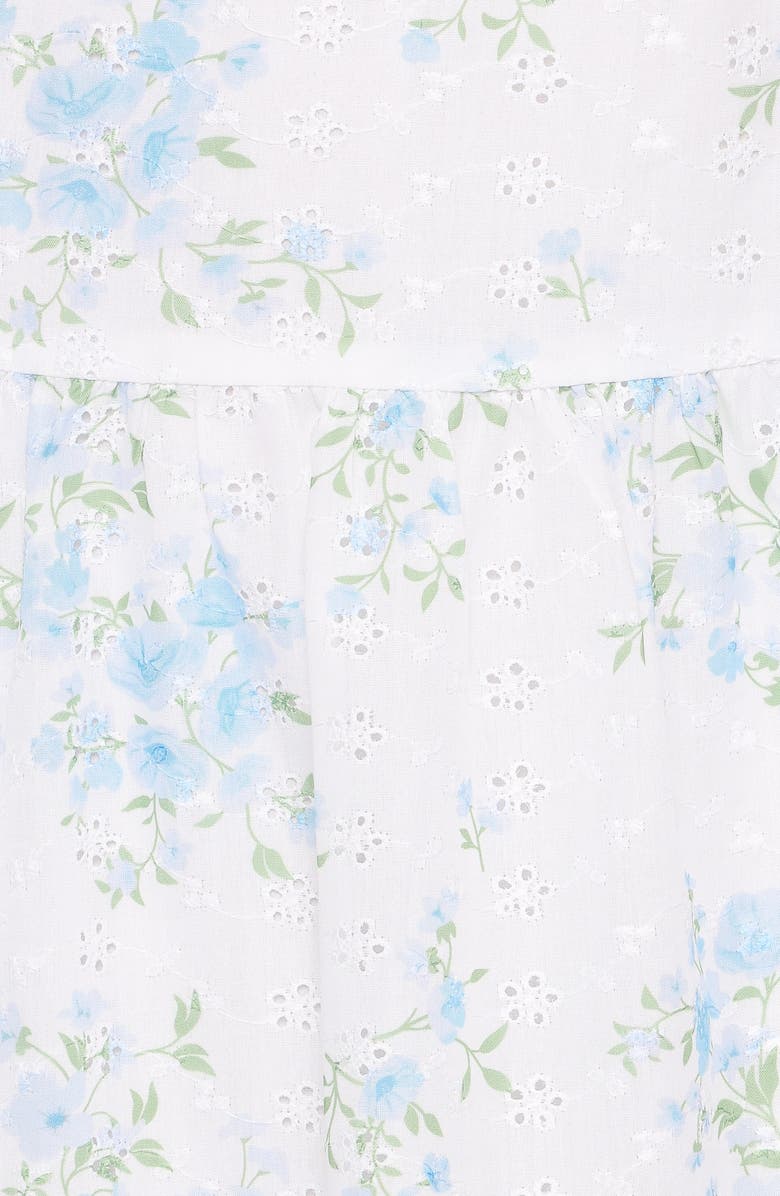 Petal & Pup Botanique Floral Print Cotton Midi Sundress, Alternate, color, 