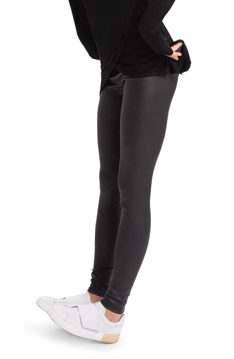 Marcella Kaya Leggings, Alternate, color, Black