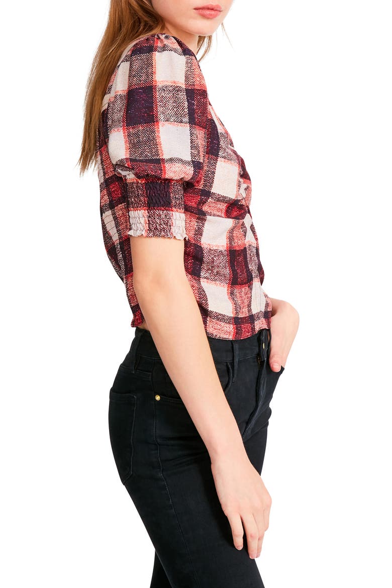 Plaid Idea Top, Alternate, color, PURPLE HAZE