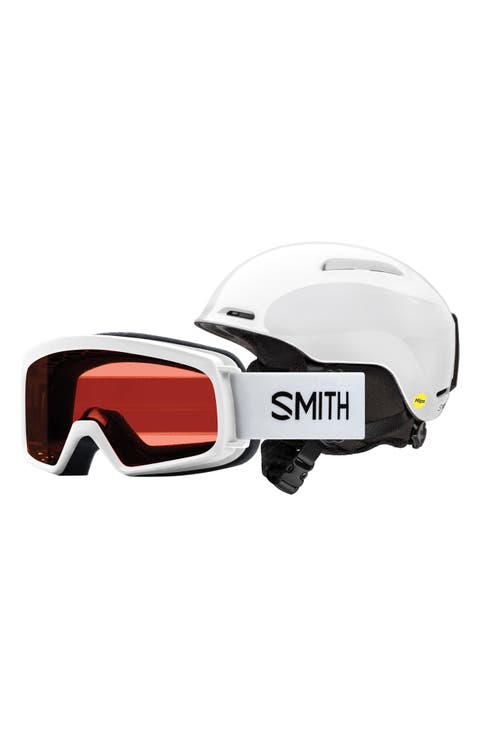 Kids' Glide Jr. Snow Helmet with MIPS & Rascal Snow Goggles Set