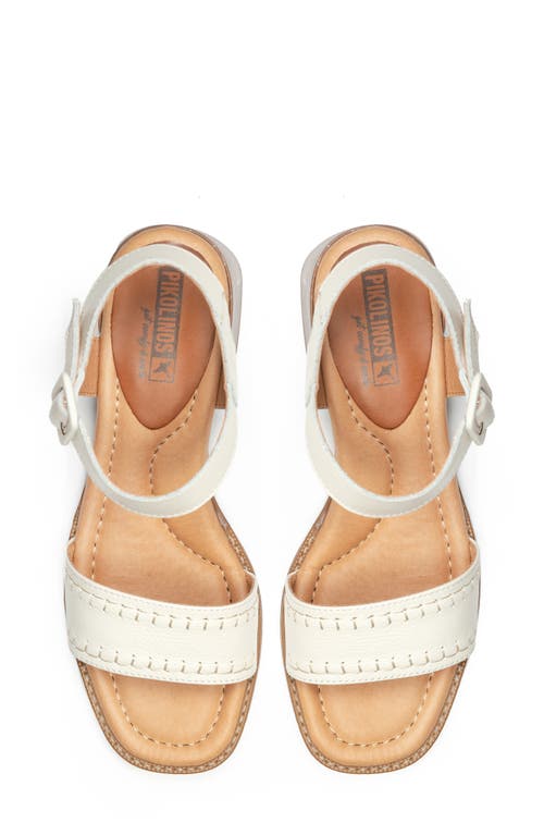 Pikolinos Oliva Ankle Strap Sandal In Brown