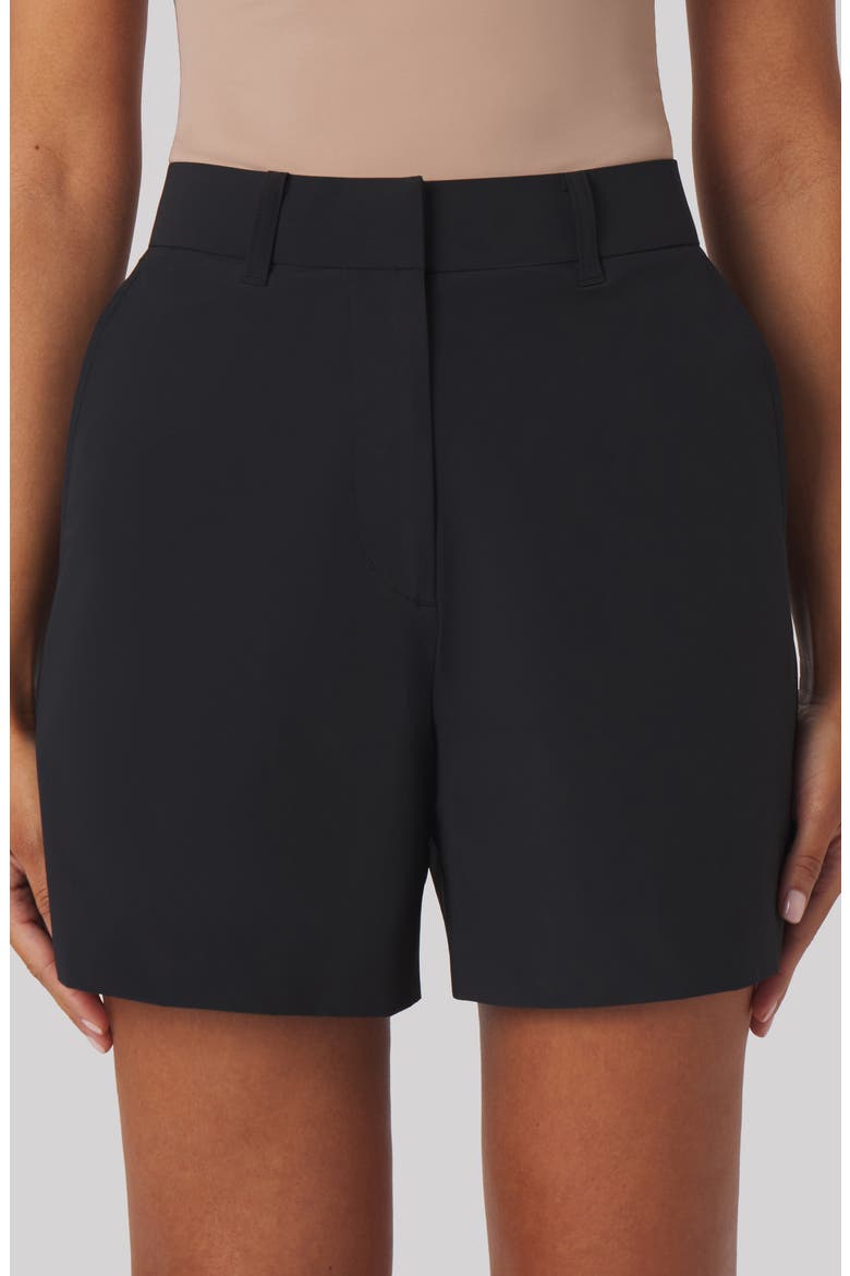 Tahlia Performance Shorts, Alternate, color, BLACK