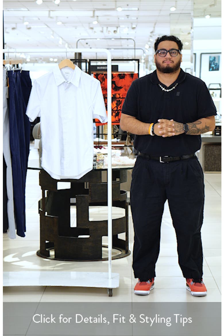 Riviera Slim Fit Short Sleeve Button-Up Shirt video