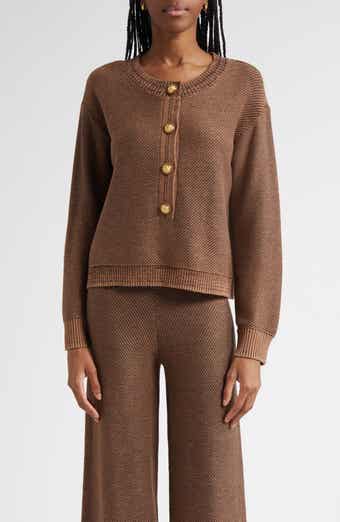 Hadassah Loop Knit Henley