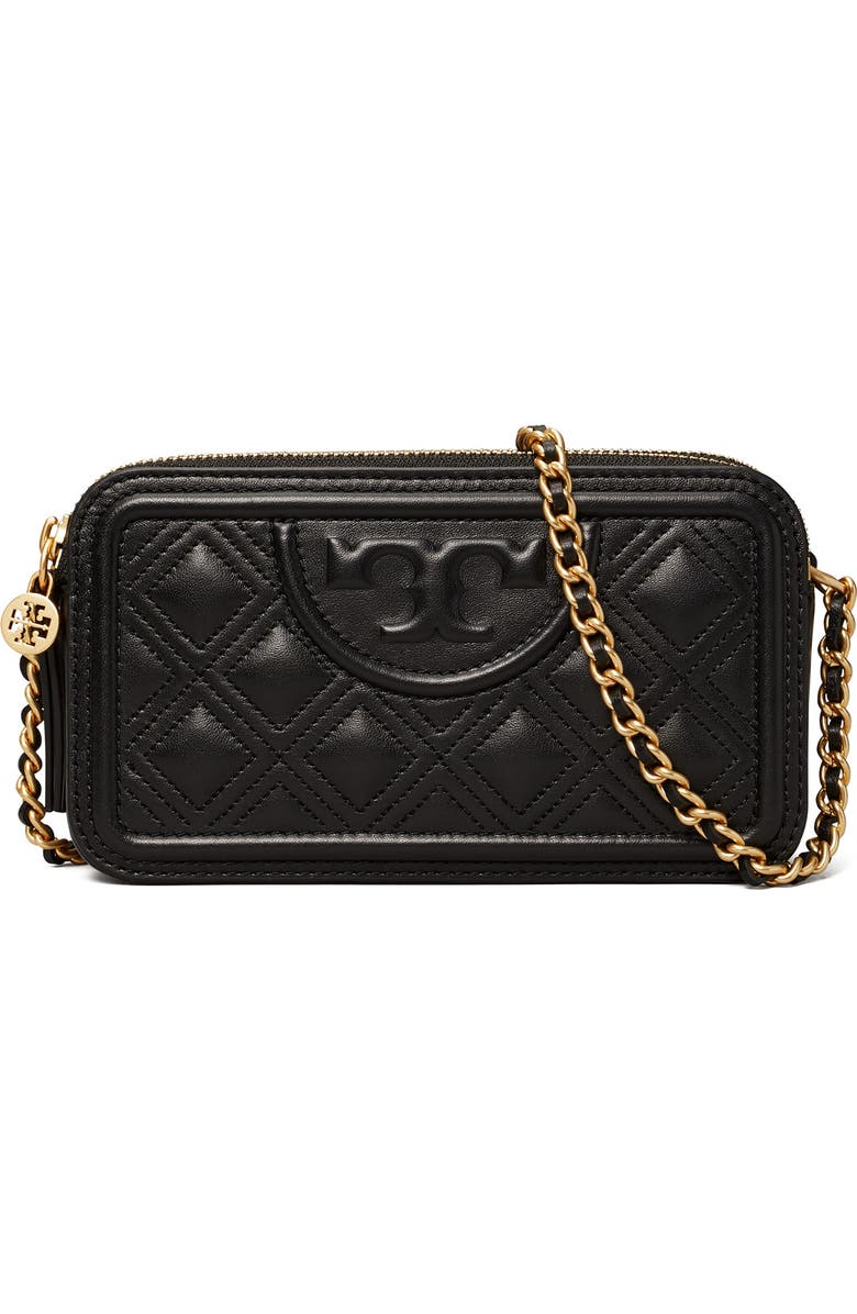 Tory Burch Fleming Double Zip Mini Bag, Main, color,