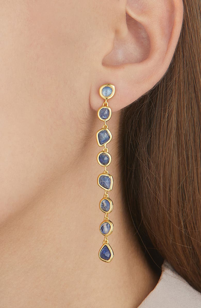 Monica Vinader Siren Mini Nugget Earrings, Alternate, color,