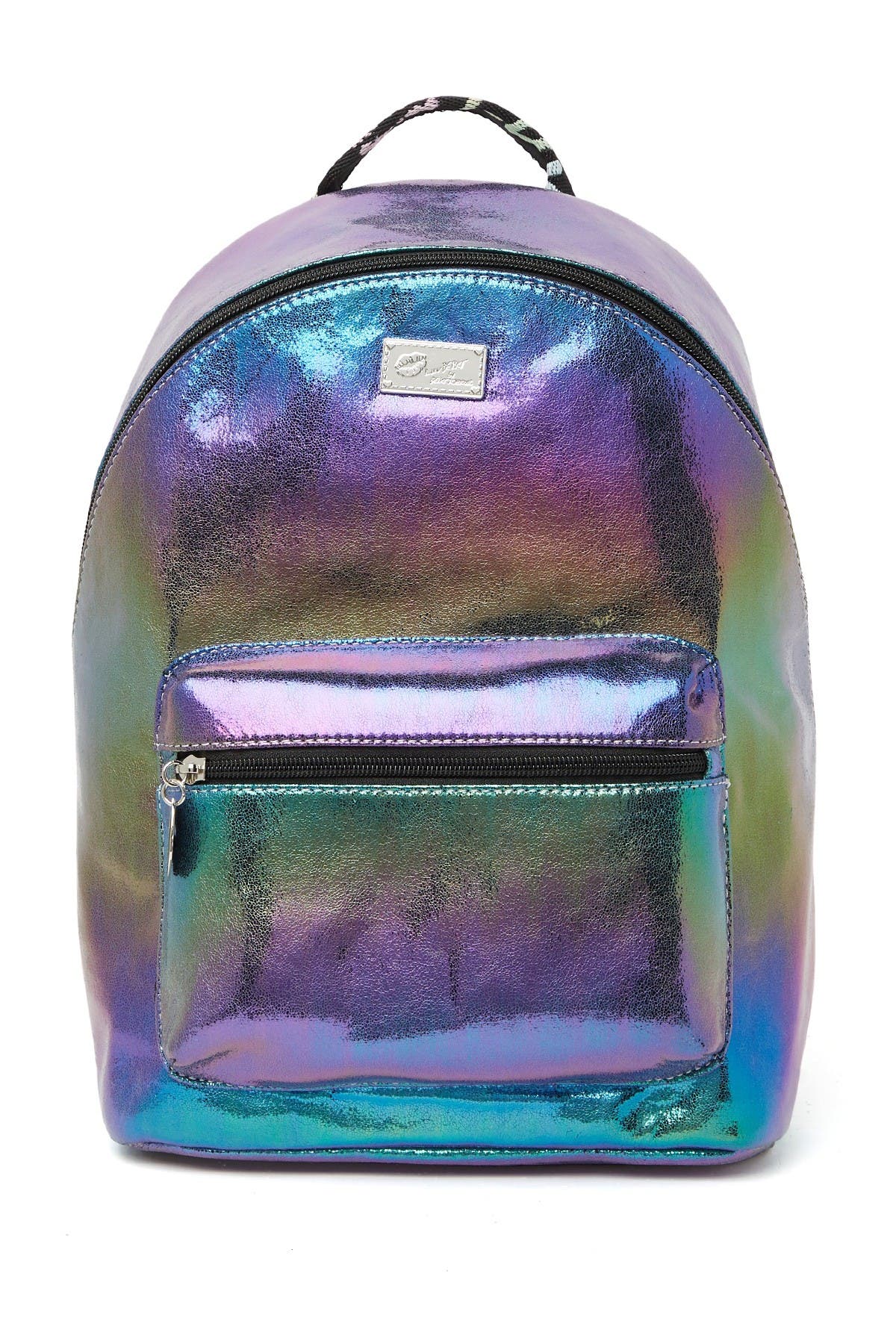 Luv Betsey by Betsey Johnson Spark Metallic Backpack, Alternate, color, 