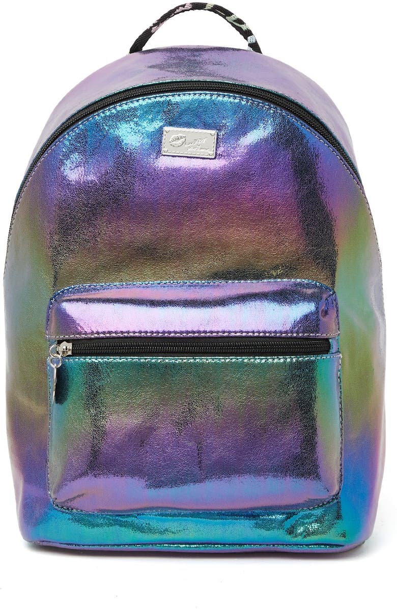 Luv Betsey by Betsey Johnson Spark Metallic Backpack, Alternate, color,
