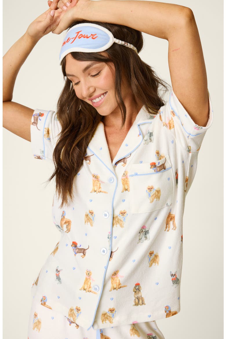 Meet Me in Pawris Pajamas, Alternate, color, IVORY