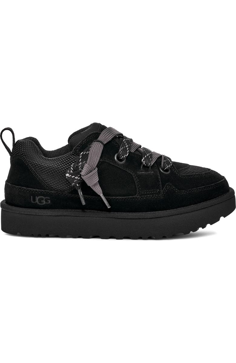 UGG<sup>®</sup> Lo Lowmel Sneaker, Alternate, color, Black