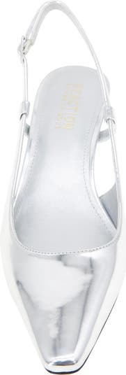 Maggie Kitten Heel Slingback Pump