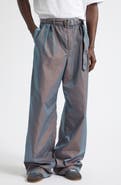 Dries Van Noten Preaches Belted Pleated Wide Leg Pants