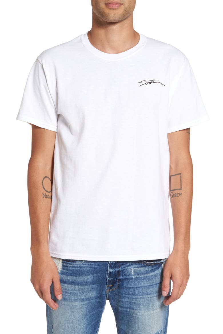 Saturdays NYC Logo T-Shirt, Alternate, color, WHITE