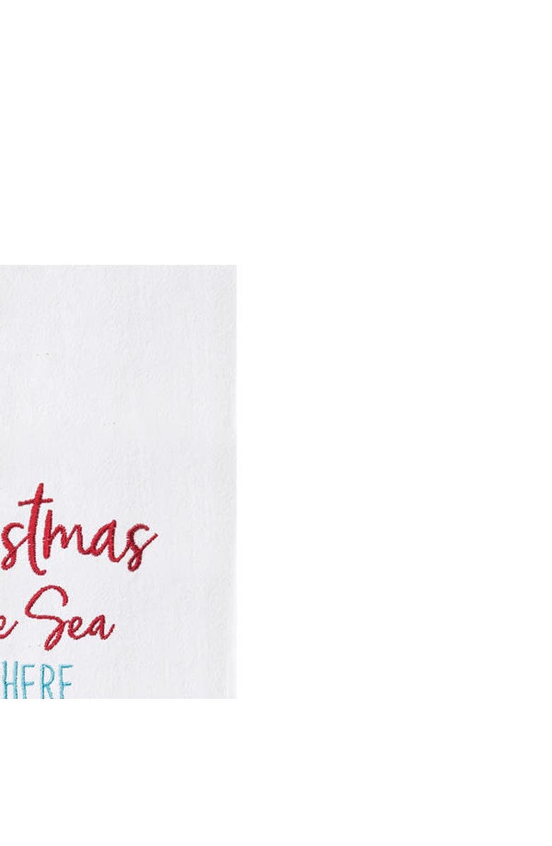 C&F Home Christmas By The Sea Flour Sack Kitchen Dishtowel, Alternate, color, 
