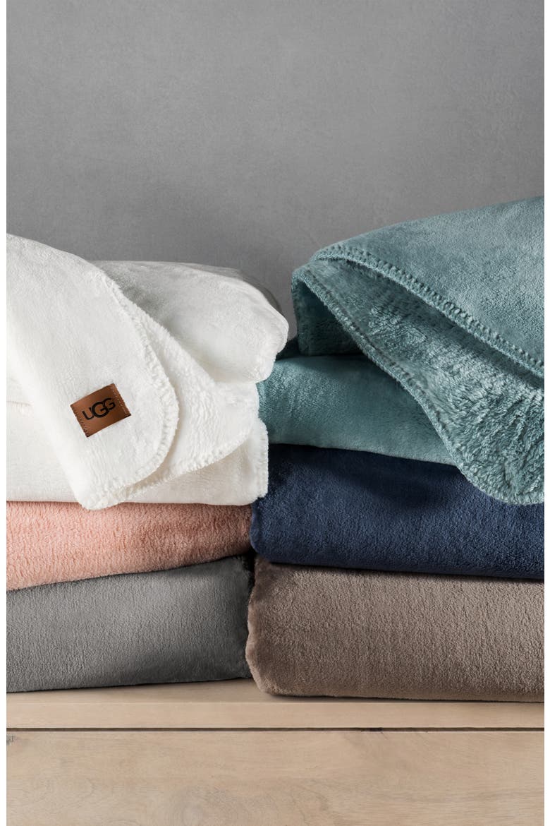 Whistler Throw Blanket (Nordstrom Exclusive), Alternate, color, SLATE