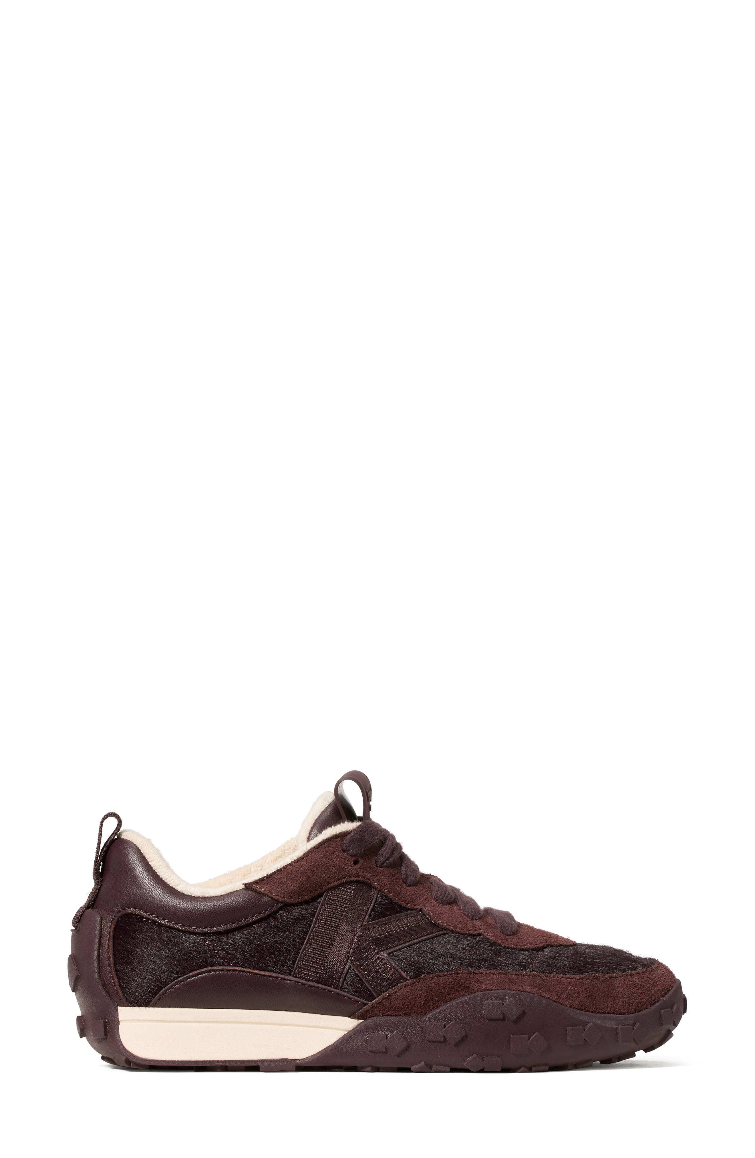 Kate Spade New York k as in kate sneaker, Alternate, color, Blackberry Jam Calf Hair