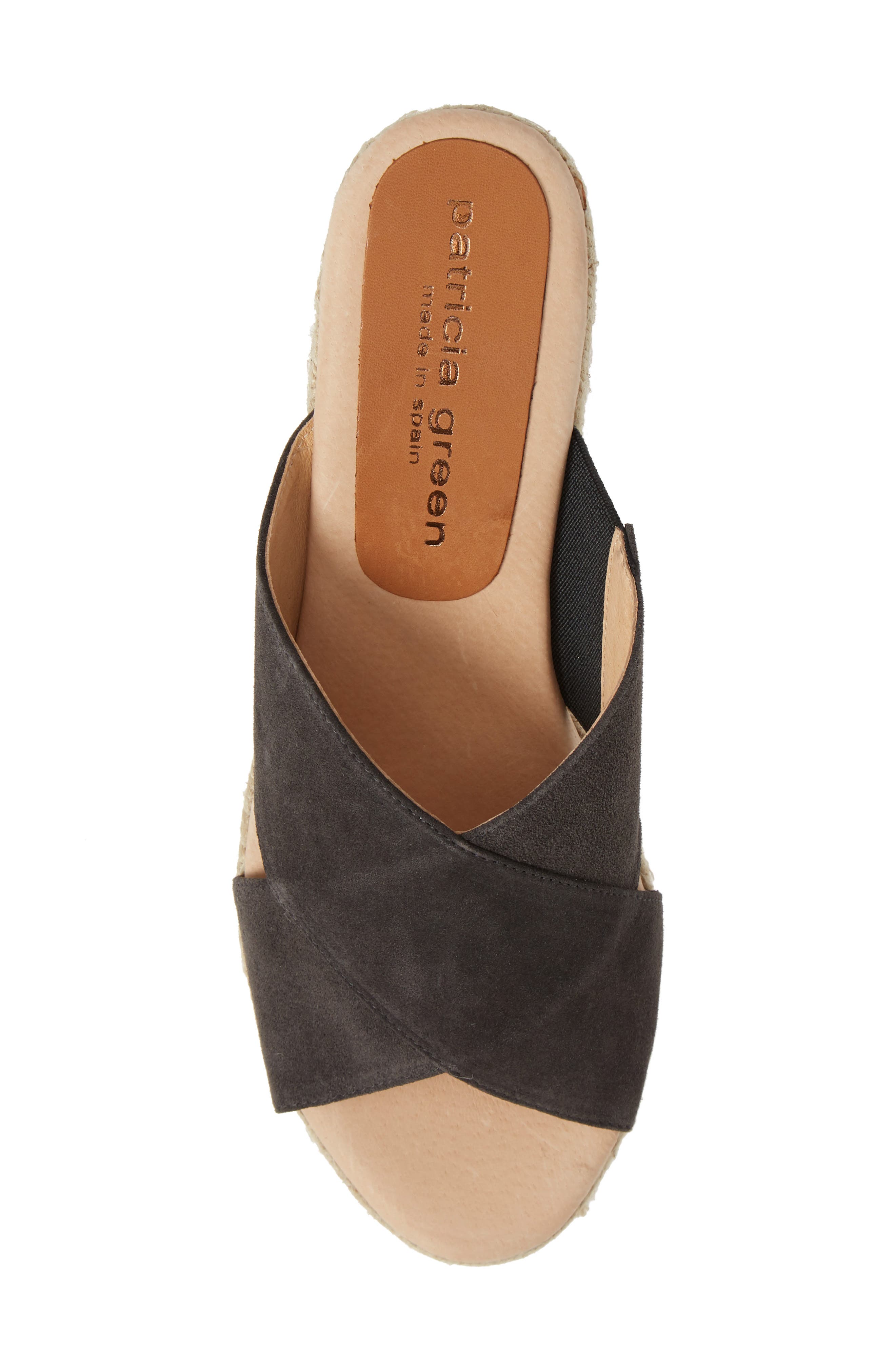 patricia green Annabelle Espadrille Wedge Slide Sandal, Alternate, color, 