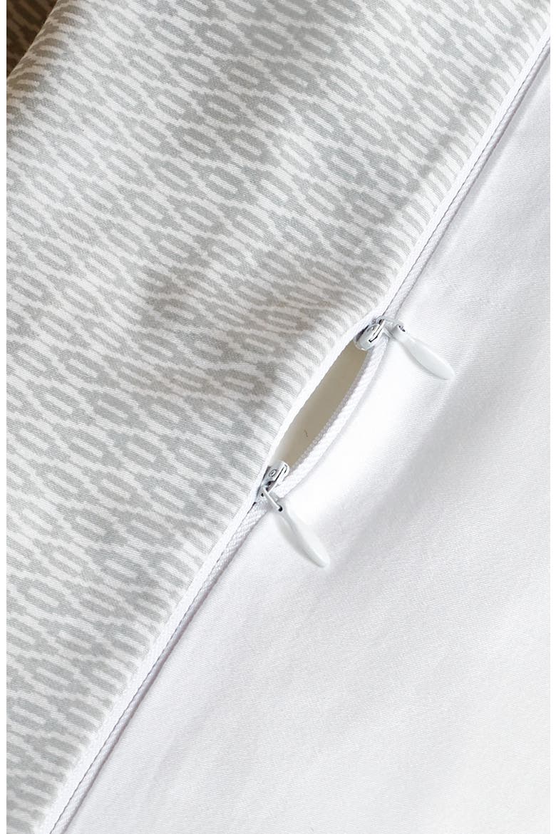 Yin & Yang Duvet & Sham Set, Alternate, color, WHITE