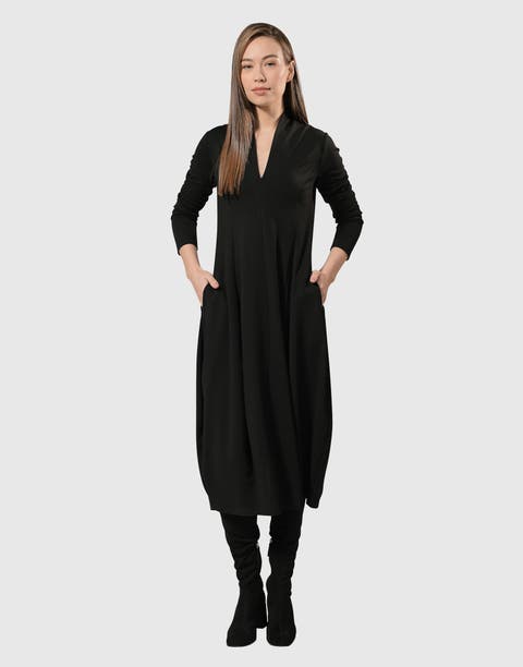 Essential Pockets Cocoon Dress