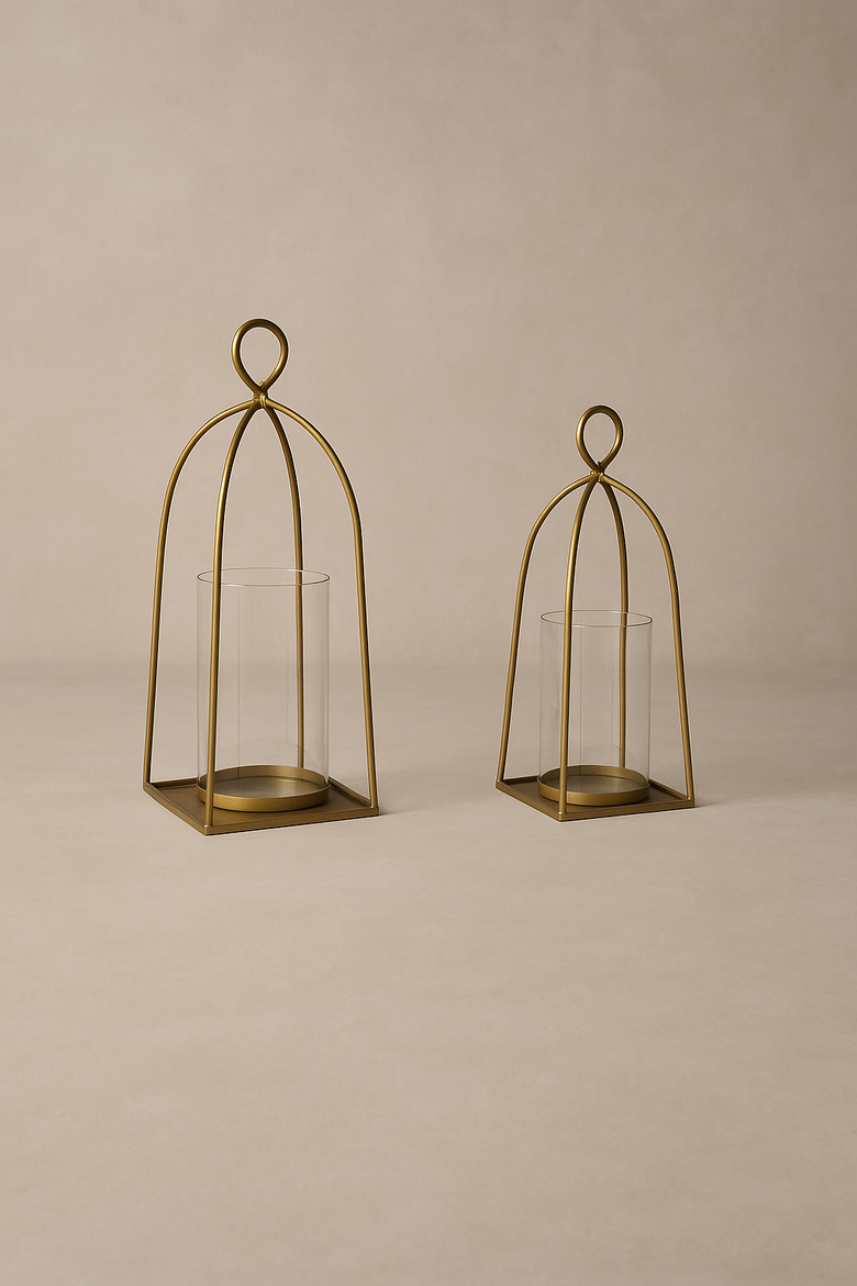 Bend Hurricane Holder, Alternate, color, Gold - Short