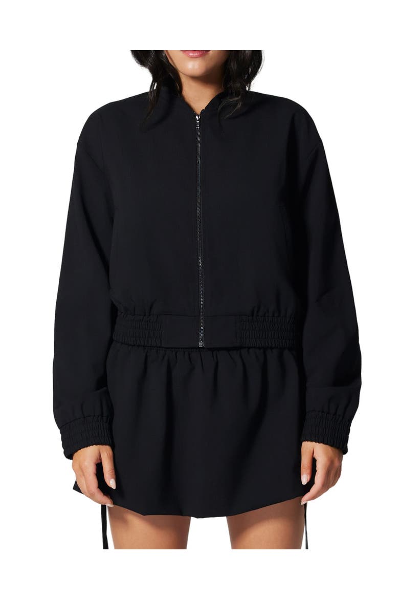 Suiting Bomber Jacket, Main, color, Black
