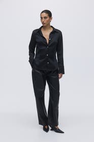 H&M Fitted twill shirt