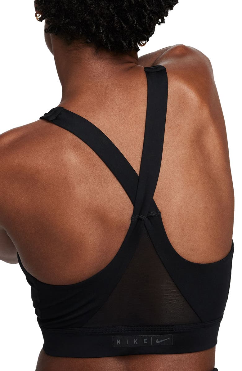 Nike Dri-FIT Swoosh Wrap Sports Bra, Alternate, color, 