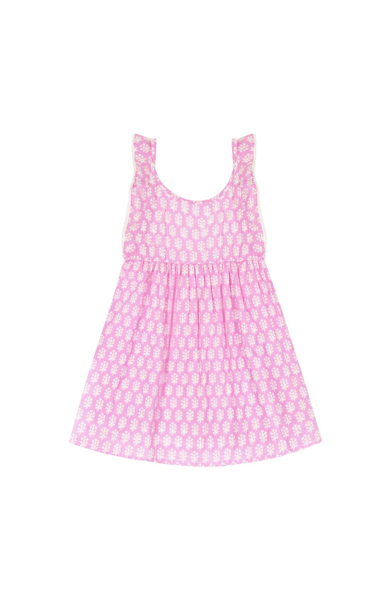 Mer St. Barth Eva Ruffle Sundress, Alternate, color, Violet Booti